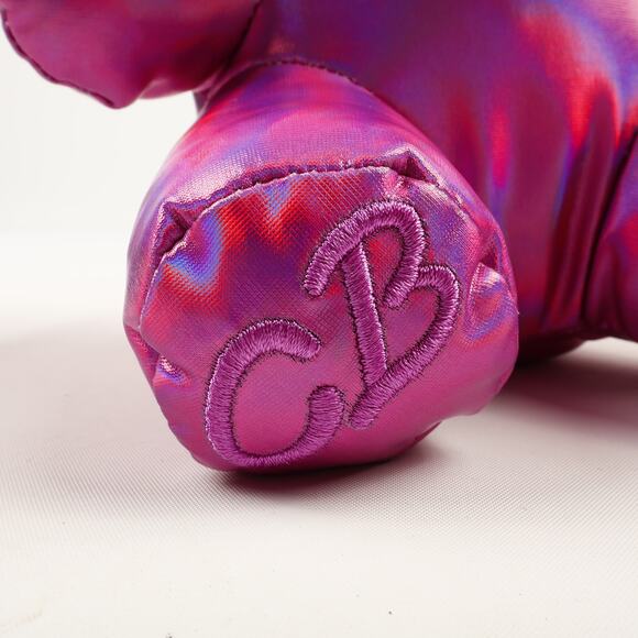 Candy Bears Metallic Plush 8" Stuffed Animal Purple Pink - Picture 8 of 8